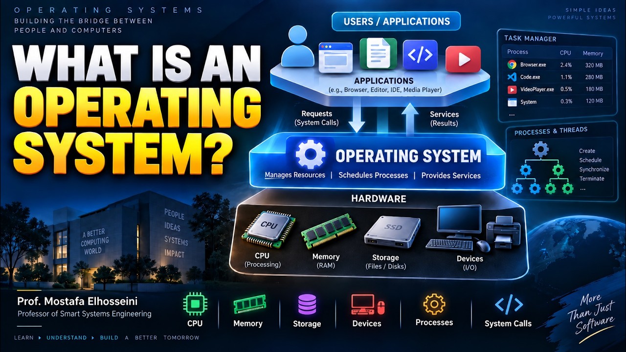 OS Lecture 01 - What is an OS?