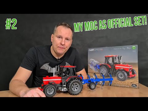 CADA C51062w Farm Tractor - DESIGNER REVIEW!
