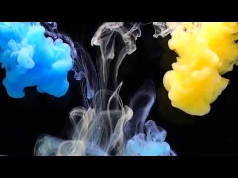 Bliss - Ink in water with an amazing background music