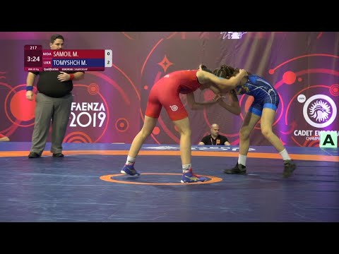 Qual. WW - 49 kg: M. SAMOIL (MDA) v. M. TOMYSHCH (UKR)