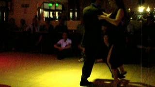 Cecilia Capello & Diego Amorinen, Tango argentino show (1/2), „Milonga 10", 2012 April, 29th