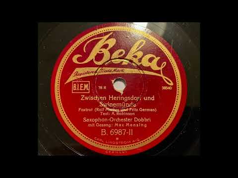 Saxophon Orchester Dobbri & Max Mensing - Zwischen Heringsdorf und Swinemünde