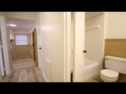 Completely Renovated 2 Bed 1 Bath Duplex with Fenced Yard property video