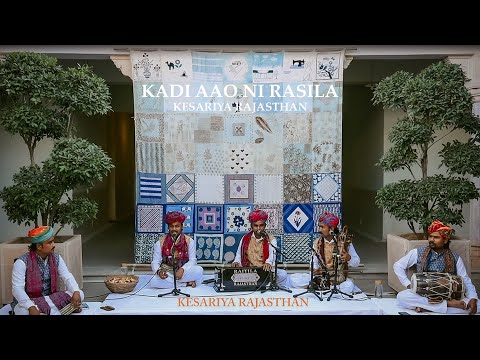 Kadi aao ni rasila Royal Rajputi Culture Folk Song Kesariya Rajasthan Live Event Performance Jaipur