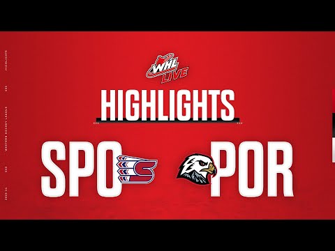 Spokane Chiefs at Portland Winterhawks 12/8 | WHL Highlights 2023-24