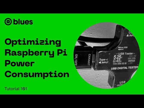 Optimizing Raspberry Pi Power Consumption