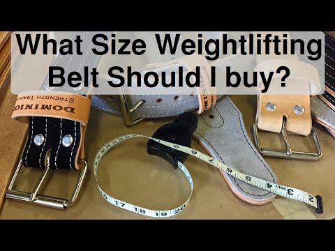 What Size Leather Weightlifting Belt Should I Buy? - How to Measure & Select The Right Size for You