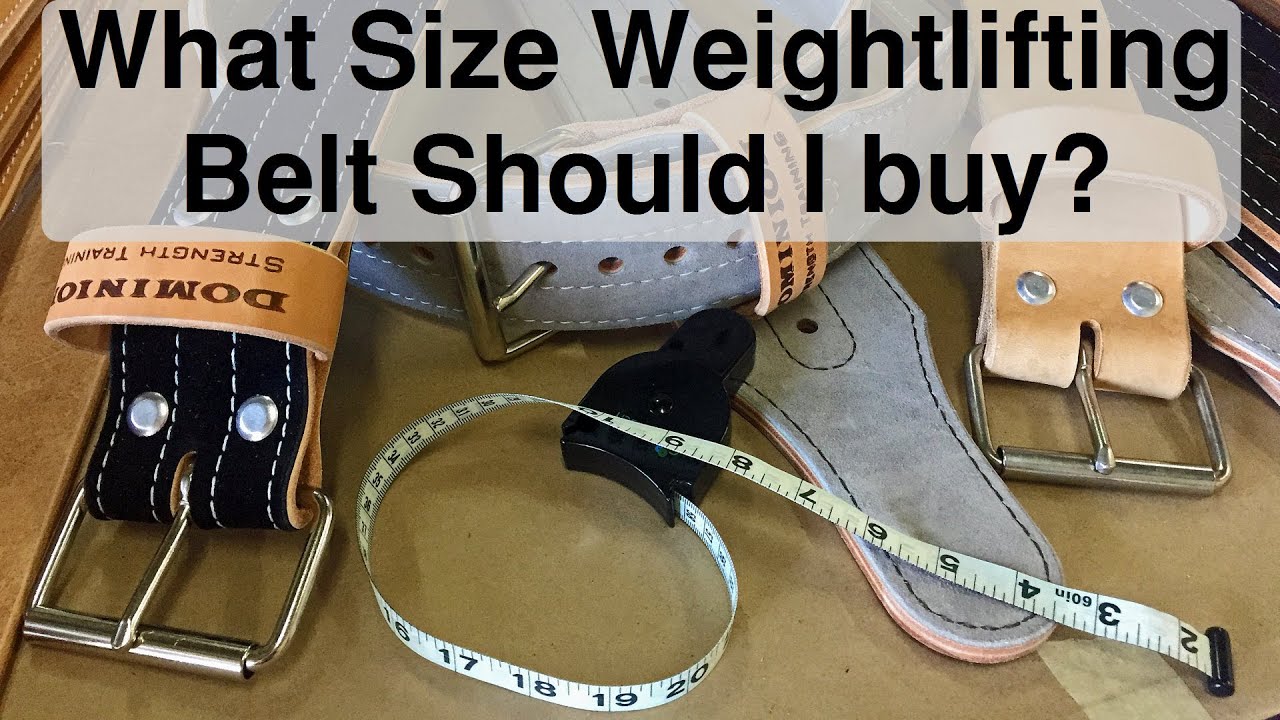 What Size Leather Weightlifting Belt Should I Buy? - How to Measure & Select The Right Size for You