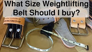 What Size Leather Weightlifting Belt Should I Buy? - How to 
