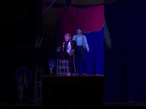 palhaço samuquinha no circo rhomany/ cidade Guamiranga/ Pr
