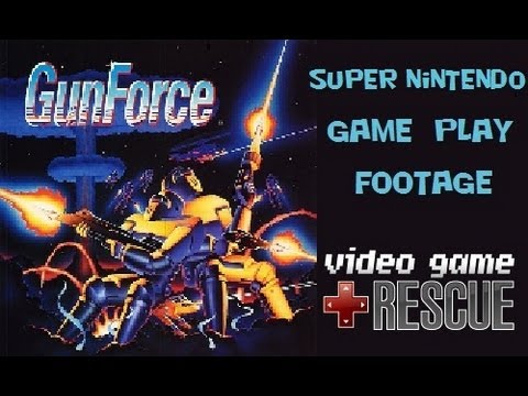 GunForce Super Nintendo