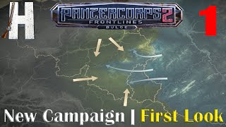 Panzer Corps 2 | Frontlines: The Bulge | First Look | New Campaign | Part 1