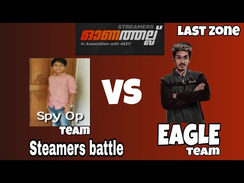 SpyOp Team 🆚 Eagle team 🔥 | Streamers Onathallu Day3 Final zone Instense Fights