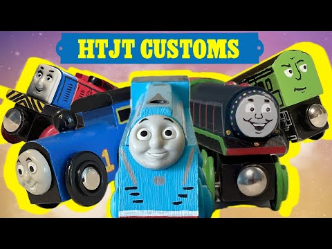 MEGA Custom Thomas Wooden Railway train showcase!