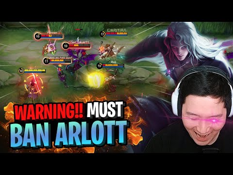 You Must Learn This OP Hero, Arlott Build and Gameplay | Mobile Legends