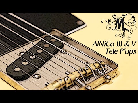 Monty's '53 & Retro Wind Tele Bridge Pickups (AKA. Alnico III vs. V)