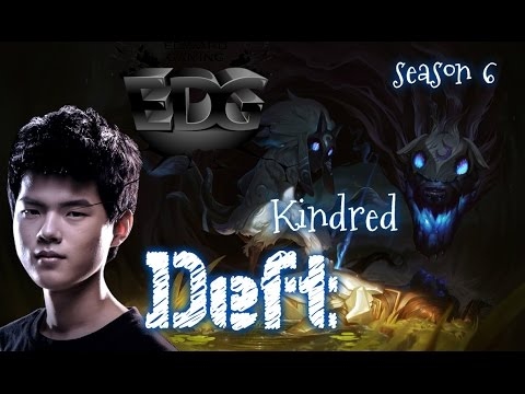 EDG Deft KINDRED ADC vs Tristana - Patch 5.23 KR | League of Legends