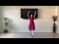 Gulabachi Kali | गुलाबाची कळी Choreography with easy dance steps for little girls.