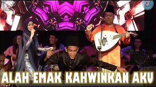 Download lagu ALAH EMAK KAHWINKAN AKU (JOGET) cover by ROJER KAJOL ft ORKES MELAYU ROJER (OMR). mp3