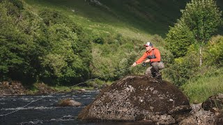 Salmon Fishing On The River Awe In Scotland
