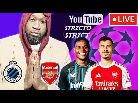 Club brugge 0-3ARSENAL| @Strictostrict Stricto @FanReaction-TV @fanreactionsfc 