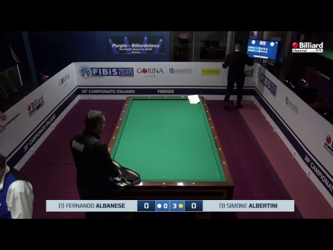 Albertini Simone VS Albanese Fernando Ippazio - 20° Campionato Italiano Firenze