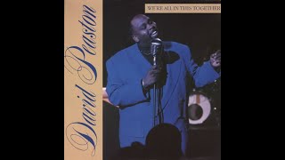 David Peaston - Were All In This Together (Club Mix) (1989 - Maxi 45T)