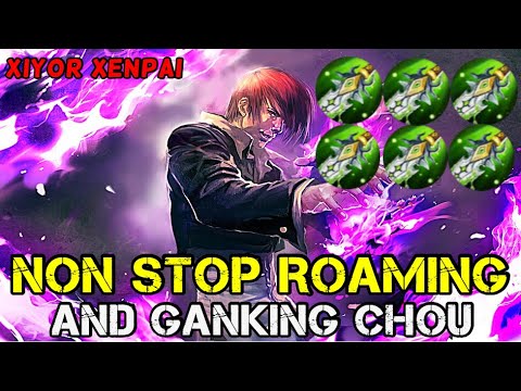 Non Stop Roaming & Ganking [Xiyor Chou] | Mobile Legends