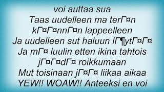 Apulanta - En Voi Auttaa Lyrics