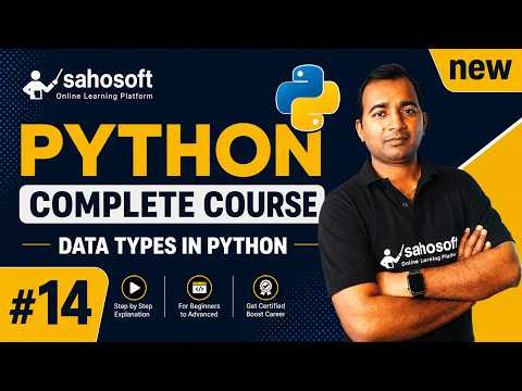 Data Types In Python Python Ai Based Complete Python Course Series 2026 Python Pythonprojects