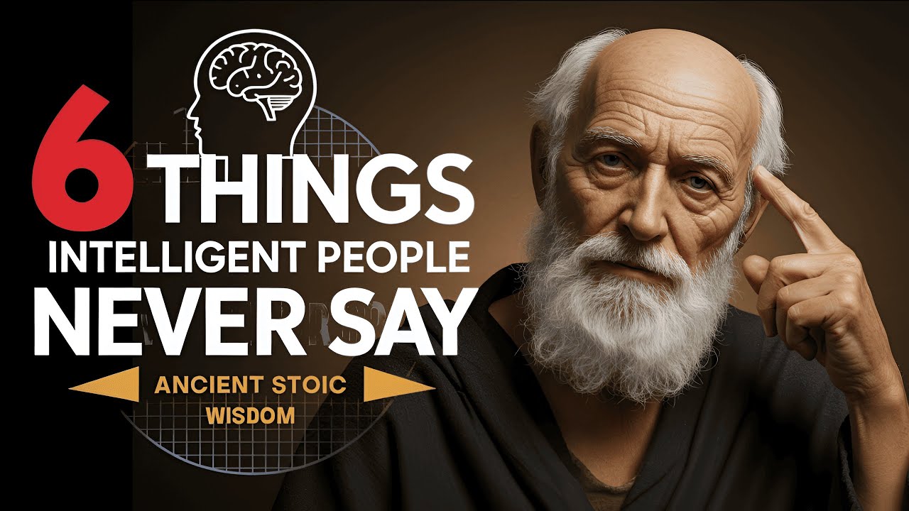 6 Things An INTELLIGENT Person NEVER Says