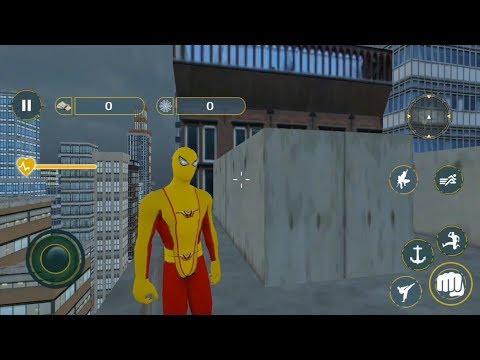 Amazing Rope Hero City Spider | Rope Superhero Amazing Spider City Rescue - Android GamePlay