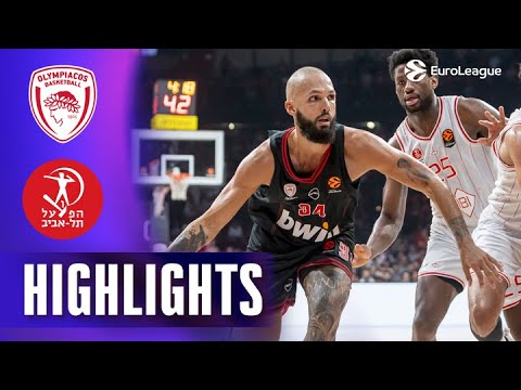 Defense Locks It Down | Olympiacos - Hapoel | R8 BASKETBALL HIGHLIGHTS 2025-26