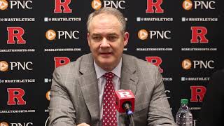 Steve Pikiell talks win over Stephen F. Austin -- Rutgers Scarlet Knights Basketball