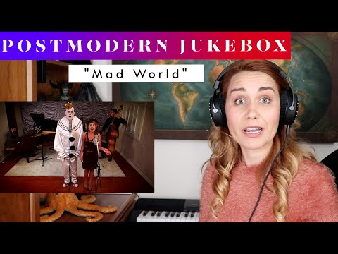 Postmodern Jukebox "Mad World" ft Puddles Pity Party REACTION & ANALYSIS by Vocal Coach/Opera Singer
