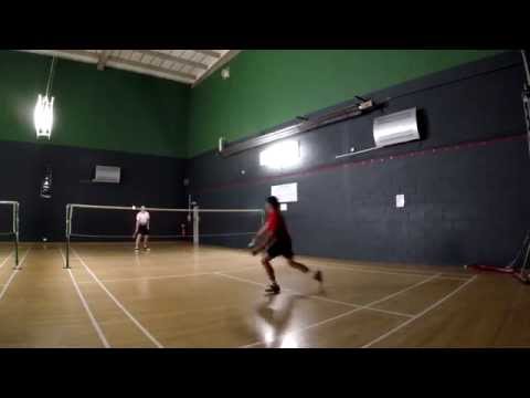 Badminton Men's Singles - Andrew vs Ben