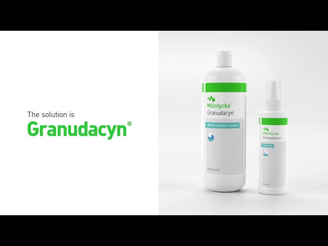 Mölnlycke Granudacyn nettoyage des plaies - spray - 250 ml - 1 pc