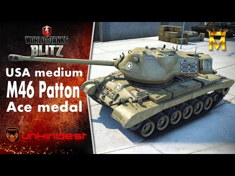 M46 Patton Ace Medal || 6000 dmg When your team melts