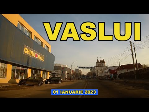 Orasul VASLUI traseu Calugareni - Traian - Crucea Garii 01 ianuarie 2023