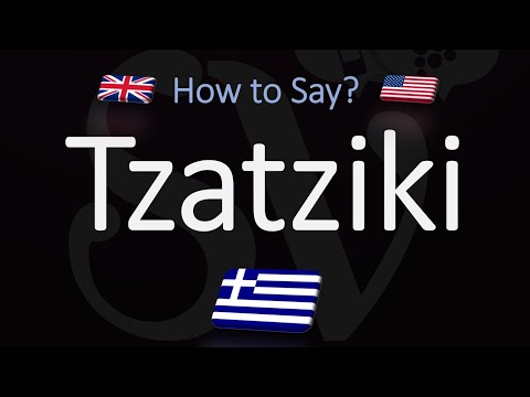 How to Pronounce Tzatziki Sauce? (CORRECTLY)