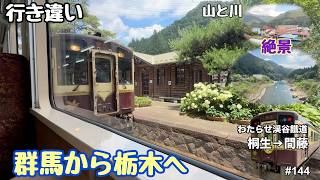 【わたらせ渓谷鉄道　桐生→間藤】つけゆうのんびり鉄道旅日記 #144