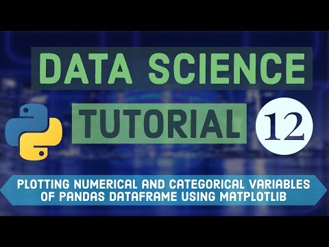 Data Science For Beginners with Python 12 Numerical and Categorical variables with Matplotlib