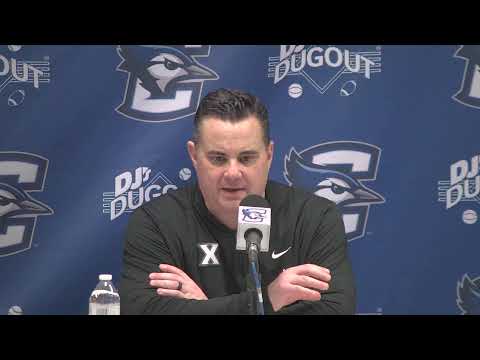 Creighton Men's Basketball vs. Xavier Press Conference - 1/28/23