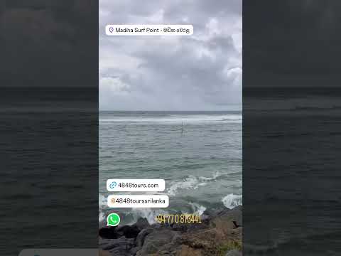 Madiha Surf Beach 🙏🇱🇰 🛩🛥⛱🌴🐋🐘🐆