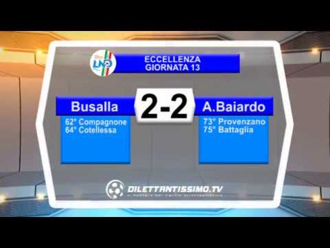 Busalla - Baiardo 2-2 - Eccellenza, 13ª giornata