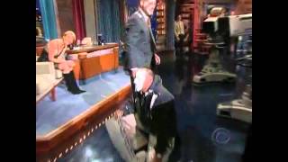 David Letterman Late Show 2006 Pie in the Face - HILARIOUS!
