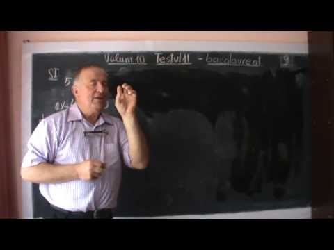 1. Lectia 104 - Rezolvam si explicam Teste de BACALAUREAT / BAC - lectie demonstrativa 1/4