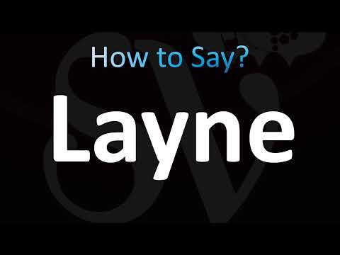 How to Pronounce Layne (CORRECTLY!)