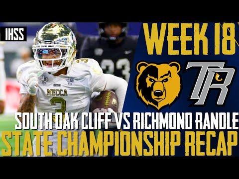South Oak Cliff Wins 3rd State Title in 5 Years | Full Highlights
