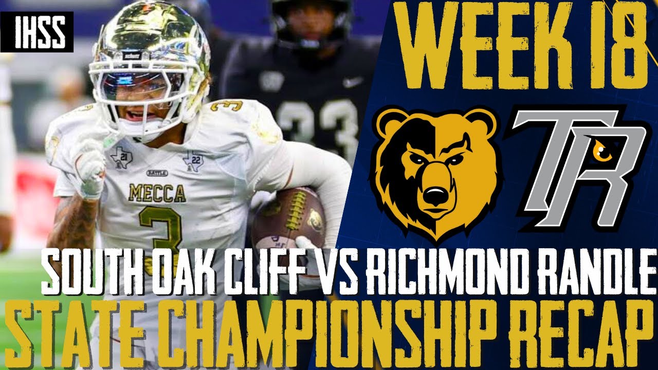 South Oak Cliff Wins 3rd State Title in 5 Years | Full Highlights